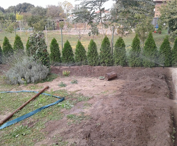 Напояване градина Войводиново